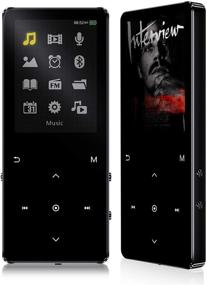 img 4 attached to 🎧 Bluetooth MP3 Player, Tengsen Music Player with FM Radio, Recording, 2.4" Screen, HiFi Lossless Sound, Expandable up to 128GB (Earphones Included) - 16GB Capacity