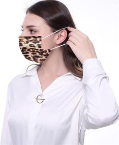 img 3 attached to 🐆 Leopard Disposable Masks: Optimal Comfort and Breathability for Enhanced Protection