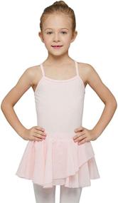 img 4 attached to 🩰 Flutter Sleeve Leotard Ballet Girls' Clothing for Dresses - MdnMd