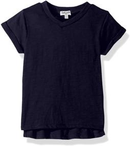 img 1 attached to 👚 Classic Short Sleeve Tee for Girls - Splendid Fashion