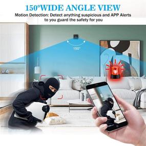 img 1 attached to 2021 Upgrade: Mini WiFi Hidden Camera with Audio - Small Nanny Cam 1080P Wireless Portable Indoor Outdoor Security Camera with Phone App, Motion Detection, Night Vision - Small Cam