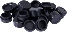 img 3 attached to 50-Pack of Black 5ML Non-Stick Silicone Wax Containers - Multi-Use Storage Jars for Oil Concentrates