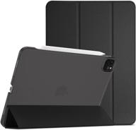 📱 procase ipad pro 11 case 2021 2020 2018 - slim stand hard back shell smart cover for ipad pro 11 inch 3rd/2nd/1st gen - black logo