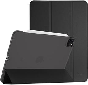 img 4 attached to 📱 ProCase iPad Pro 11 Case 2021 2020 2018 - Slim Stand Hard Back Shell Smart Cover for iPad Pro 11 Inch 3rd/2nd/1st Gen - Black