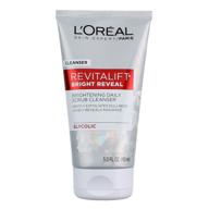 🌟 l'oreal paris skin expert revitalift bright reveal scrub cleanser, 5 fl oz (pack of 2) – effective skin-brightening formula! logo