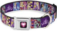 buckle down dc wdy280 l princess heart collar logo