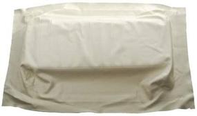 img 2 attached to 🏌️ Yamaha Ivory Golf Cart Replacement Seat Cover Bottom for G11, G16, G19-22