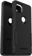 enhanced black otterbox commuter series case for motorola one 5g ace logo