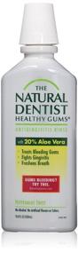 img 2 attached to 🦷 The Natural Dentist: Healthy Gums Antigingivitis Rinse, Peppermint Twist - Pack of 2, Large 16.9 Ounce Bottles!
