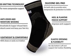 img 2 attached to 💪 NeoAlly Swelling Fasciitis Compression Silicone