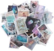 🎨 250pcs lele life small scrapbooking stickers: 5 themes washi paper stickers for crafts, journals, and diy diary decoration - style b logo