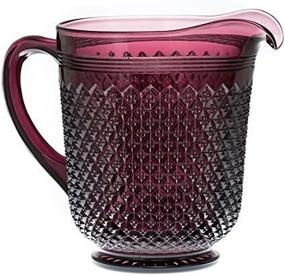 img 2 attached to 🍶 American Amethyst Pitcher by Addison Patterns