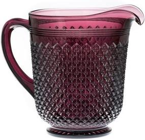 img 1 attached to 🍶 American Amethyst Pitcher by Addison Patterns