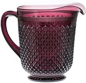 img 4 attached to 🍶 American Amethyst Pitcher by Addison Patterns