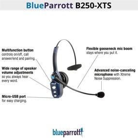 img 3 attached to 🔵 Ultimate Freedom: BlueParrott VXi B250-XTS Wireless Headset Unleashes Unmatched Connectivity