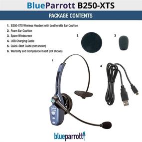 img 2 attached to 🔵 Ultimate Freedom: BlueParrott VXi B250-XTS Wireless Headset Unleashes Unmatched Connectivity