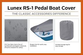 img 3 attached to 🚣 Grey Pedal Boat Cover by Classic Accessories: Ultimate Protection