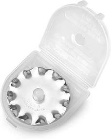 img 2 attached to 🔪 OLFA Rotary Blade Refill 45mm 1/Pkg, Scallop - Superior Cutting Performance and Decorative Precision