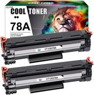 🖨️ cool toner compatible ce278a toner cartridge - hp laserjet p1606dn 1536dnf mfp m1536dnf - 2-pack black ink logo