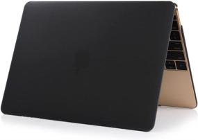 img 2 attached to 💻 Se7enline MacBook 12 inch Case A1534/A1931 - Protective Hard Shell, Keyboard Cover & Screen Protector