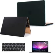 💻 se7enline macbook 12 inch case a1534/a1931 - protective hard shell, keyboard cover & screen protector logo