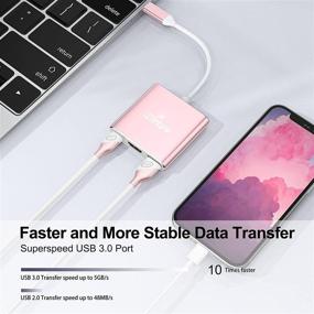 img 1 attached to Устройства с поддержкой зарядки через Multiport Thunderbolt, розового цвета