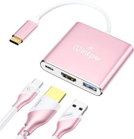 img 4 attached to Устройства с поддержкой зарядки через Multiport Thunderbolt, розового цвета