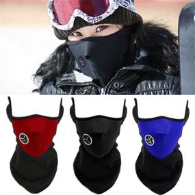 img 3 attached to 🏂 CHAOM 3PCS Ski Face Mask: Ultimate Protection for Winter Sports -Motorcycles, Bicycle, Skiing, Running, Mountain Climbing