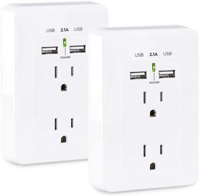 img 4 attached to CyberPower MP18HO007 Outlets Charge 2 Pack