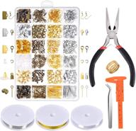 📿 paxcoo jewelry making supplies kit: complete set for jewelry repair, findings, beading wires and pliers - ideal for adults and beginners logo
