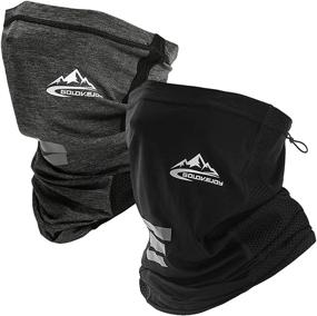 img 4 attached to Bandana Gaiter Shield Bandanas Windproof Outdoor Recreation