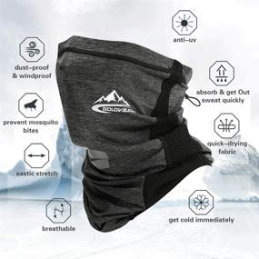 img 3 attached to Bandana Gaiter Shield Bandanas Windproof Outdoor Recreation