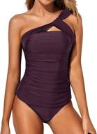 tempt me scrunched shoulder fashioned women's clothing and swimsuits & cover ups logo