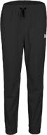 👖 hurley boys' jogger pants with woven design logo