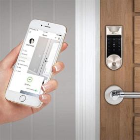 img 3 attached to ZKTeco Bluetooth Deadbolt Electronic Biometric