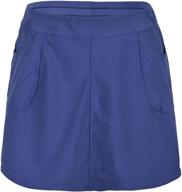 🩱 hilor women's swim skirt - upf 50+ athletic skirted bikini bottom for enhanced sun protection - swim bottom skort tankini swimdress logo