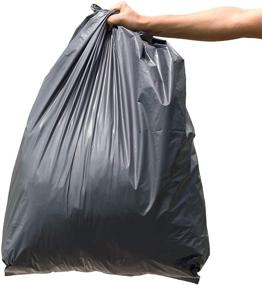 img 1 attached to 🌱 Reli. EcoStrong 40-45 Gallon Trash Bags (30 Qty) - Eco-Friendly & Recyclable Black Garbage Bags - 40-45 Gal Capacity - Made of Recycled Material