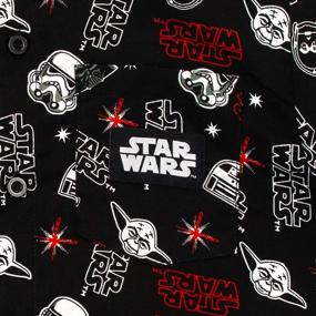 img 1 attached to 👕 Приобретите коллекцию футболок STAR WARS для мальчиков с изображением Дарт Вейдера, штурмовика и Йоды!