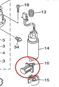 img 3 attached to HFP S78 Replacement Waverunner Sterndrive 63P 13915 00 00