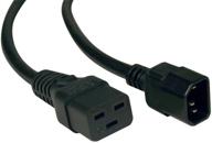 🔌трипп лайт провод питания тяжелой нагрузки p047-006: 15a, 14awg, 6 футов, черный логотип