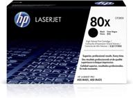 hp 80x cf280x high yield black toner cartridge for hp laserjet pro 400 - m401 series, m425dn logo