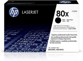 img 4 attached to HP 80X CF280X High Yield Black Toner Cartridge for HP LaserJet Pro 400 - M401 Series, M425dn