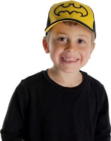 img 3 attached to DC Comics Toddler Baseball Hat for Boys Ages 2-7: Batman Kids Cap for Superhero Style