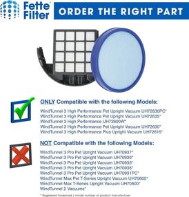 img 1 attached to Fette Filter Compatible UH72630PC 304087001