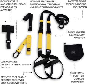 img 2 attached to The TRX PRO3 Suspension Trainer - Designed for Elite Athletes and Coaches, TRX Training Club App