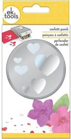 img 4 attached to 💖 EK Tools PSN L RD Confetti Hearts - Fun and Vibrant Craft Decor