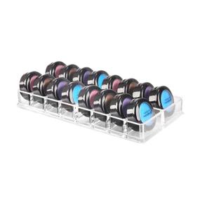 img 2 attached to 💄 Efficiently Organize Your Eyeshadow Collection with Alotpower Acrylic Cosmetic Organizer