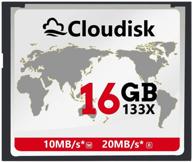 облако cloudisk карты памяти compact flash cf: картридер compactflash высокой скорости для зеркальной камеры - 16 гб логотип