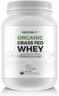 🥛 protein 17: the ultimate organic, grass-fed whey protein - new & unique! delicious natural flavor, 16.0493 ounce logo