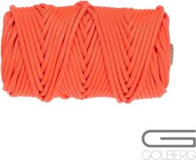 img 1 attached to GOLBERG 750 LB Type IV Paracord - 100% Nylon, Made in USA - Multiple Colors and Length Options